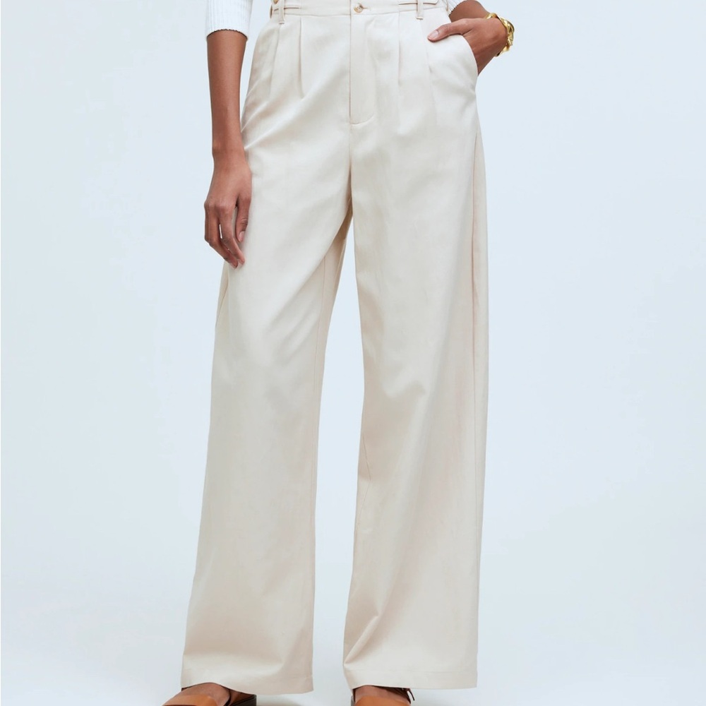 Madewell Harlow High Waist Wide Leg Pant, 00 Petite